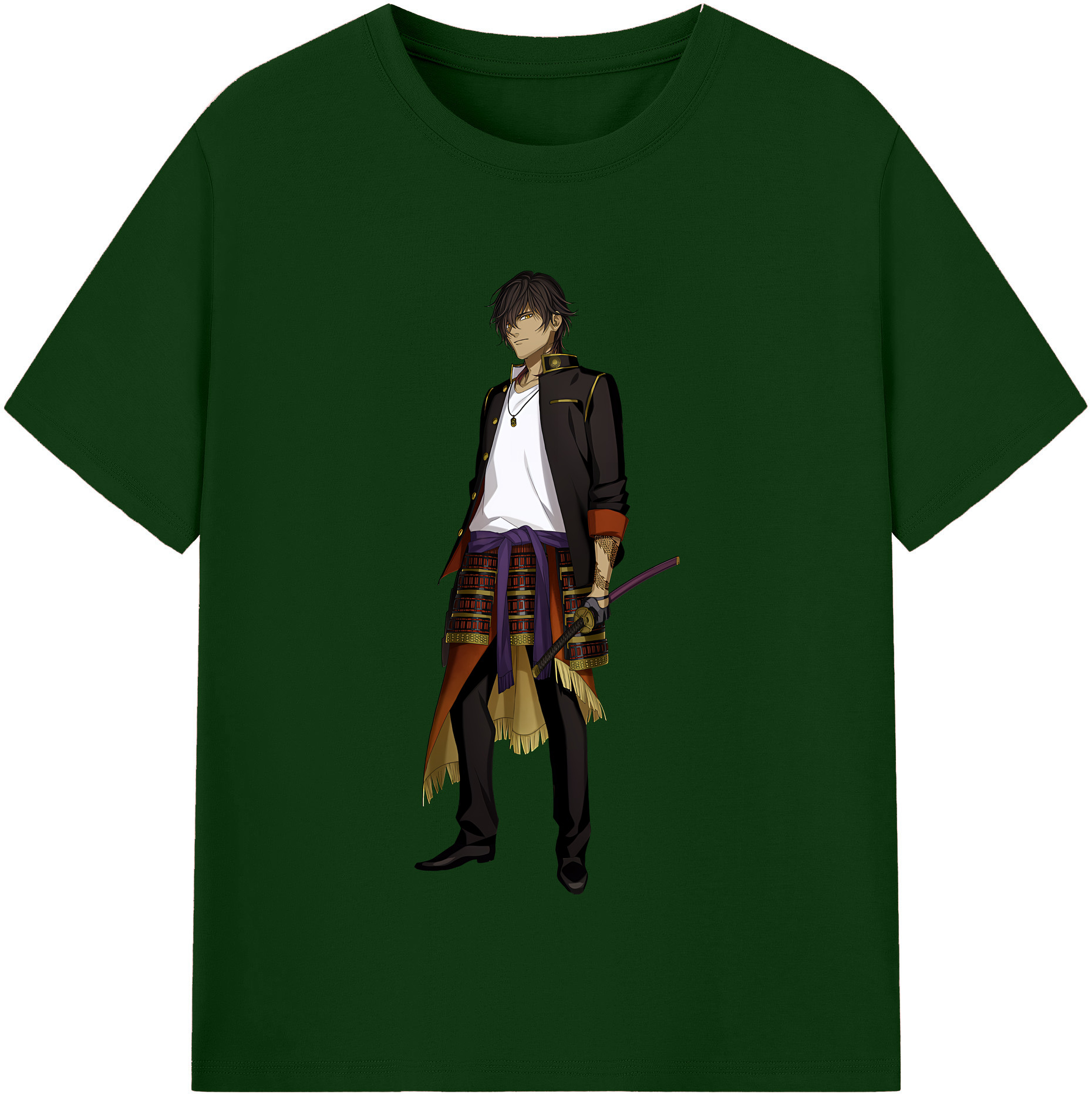 （画像用） 刀剣乱舞 Touken Ranbu 綿100％半袖Tシャツ（フロントプリント）
